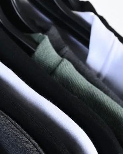 Forest Signature Tee on the rack
